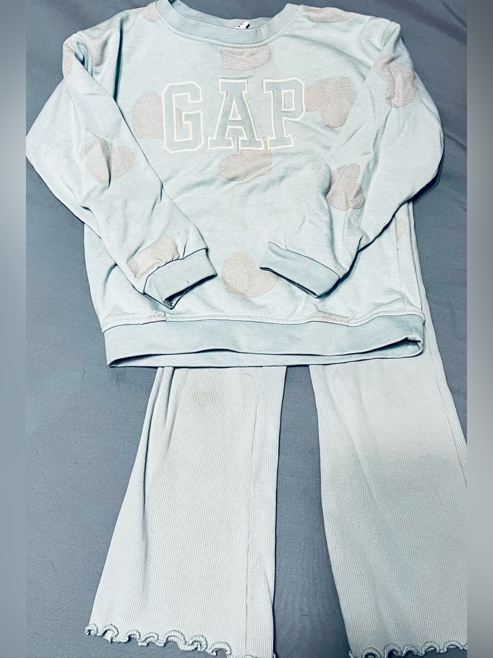 GAP Mint Blue Heart Set for Kids